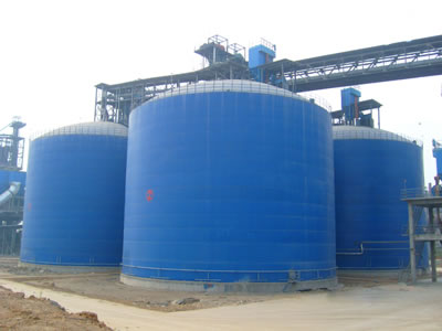 江源水泥钢板库改造