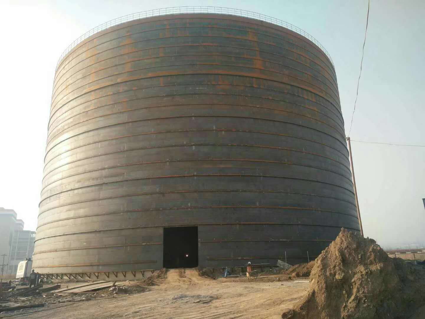 江源承建大型钢板库的好处及原理