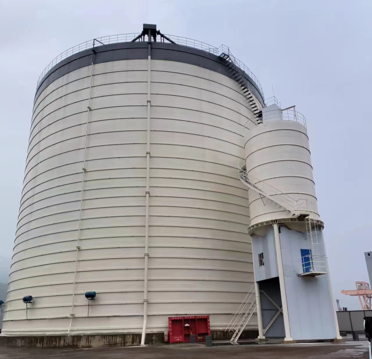 江源10万吨水泥钢板库