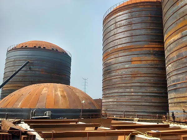 江源焦粉钢板仓